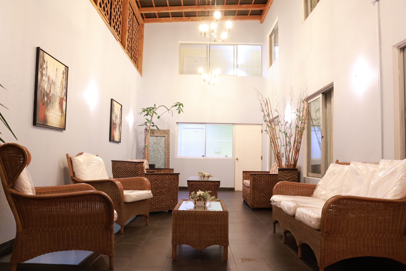 Sala de estar del hotel